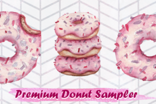 3 Premium Watercolor Donuts Illustrations Review