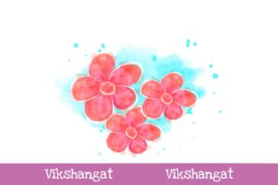 Flower Watercolor Style Illustration Review