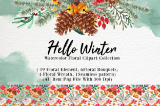Hello Winter Watercolor Illustration Set Review