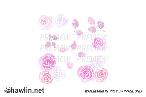 Loose Watercolor Roses: Illustrations for Crafters