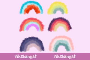 Rainbow Watercolor Style 1: Vibrant Illustrations
