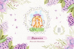 Watercolor Bunnies Illustration Set Review