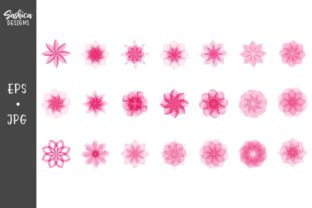 Watercolor Flowers Illustrations for Crafters