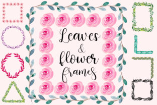 Watercolor Leaves and Flowers Frames Review