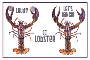 Watercolor Lobster Clipart & Illustrations