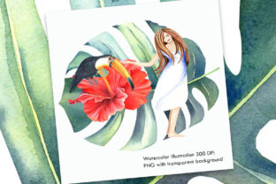 Watercolor Tropical Illustration Review